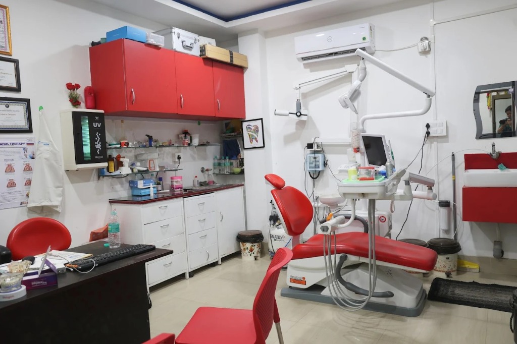 Dent O Care Clinic Interior – Modern dental treatment room in North Lakhimpur