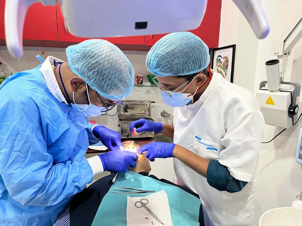 Surgical implant procedure